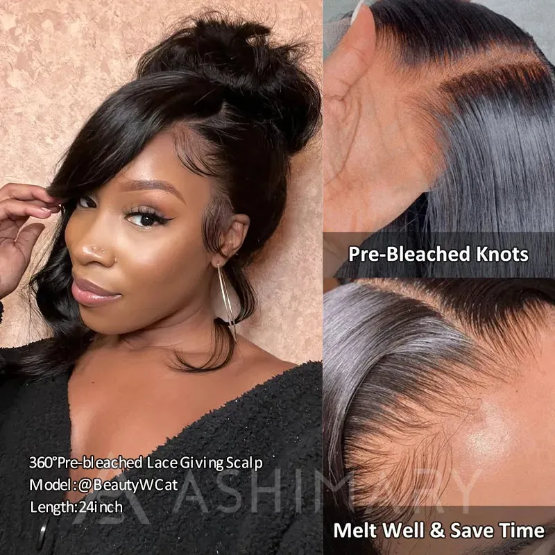 New Year Special | 360 Lace Frontal With Invisi Strap Body Wave Glueless Wig