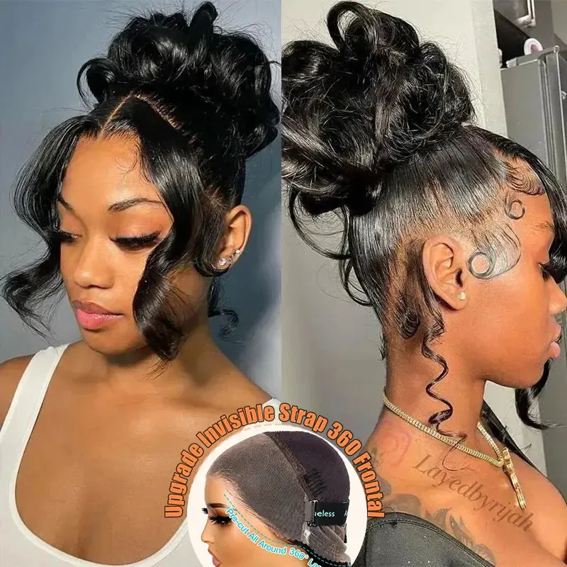 New Year Special | 360 Lace Frontal With Invisi Strap Body Wave Glueless Wig