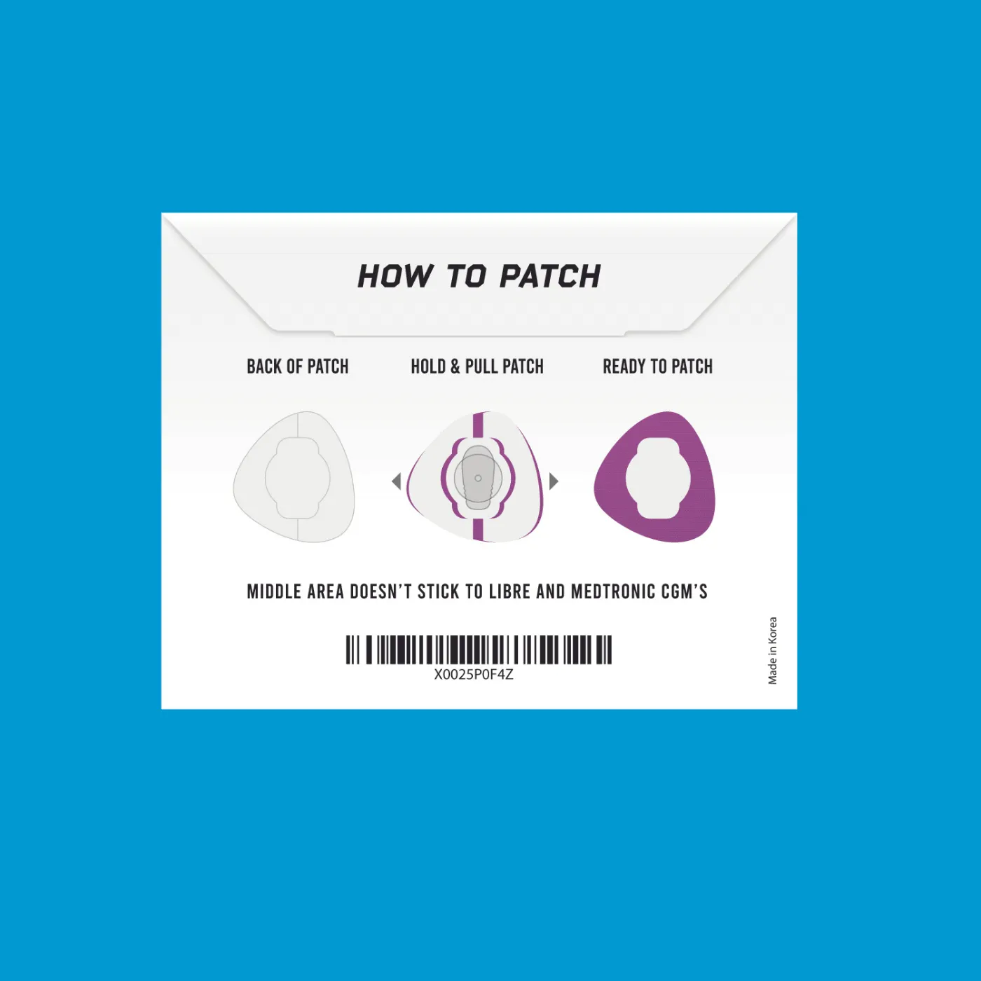 NJaP CGM Patches Freestyle Libre   Medtronic Guardian 20pk