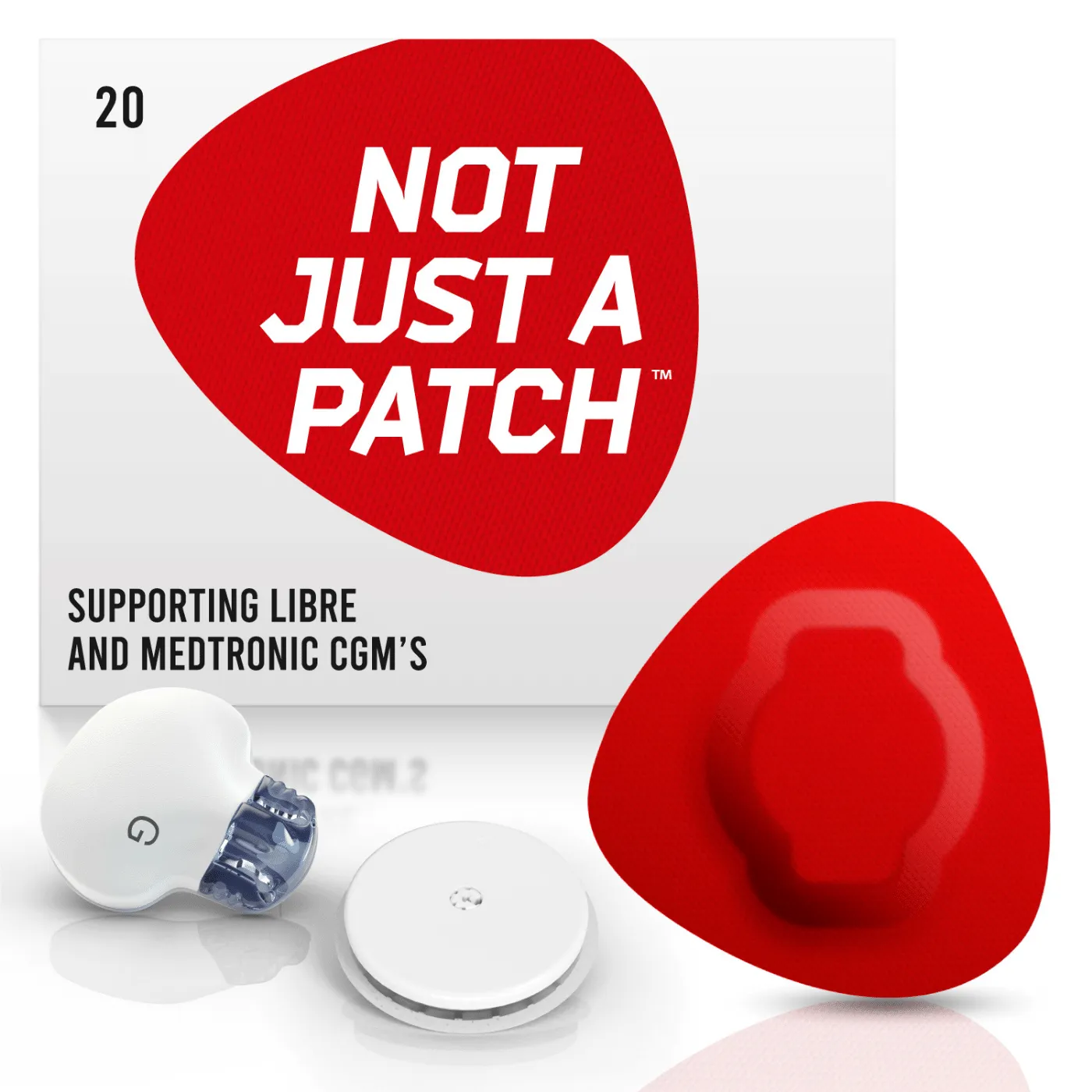 NJaP CGM Patches Freestyle Libre   Medtronic Guardian 20pk