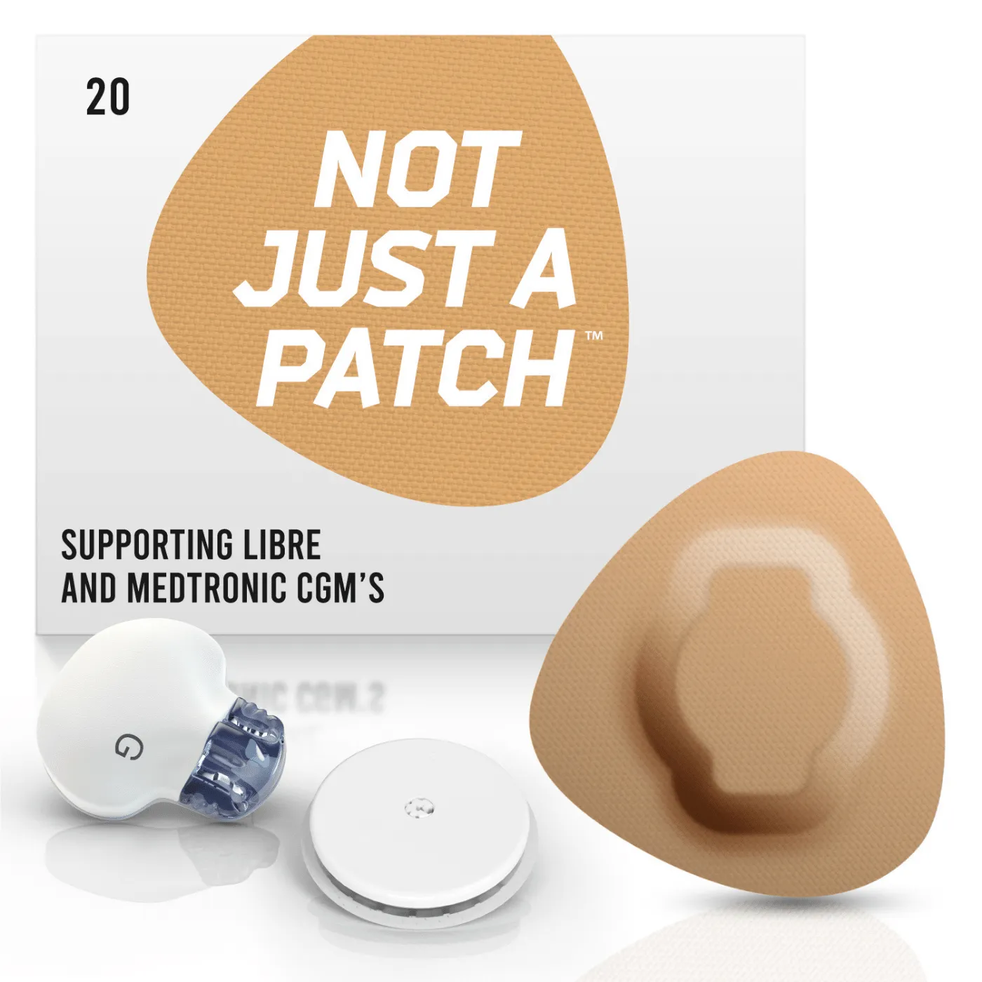 NJaP CGM Patches Freestyle Libre   Medtronic Guardian 20pk