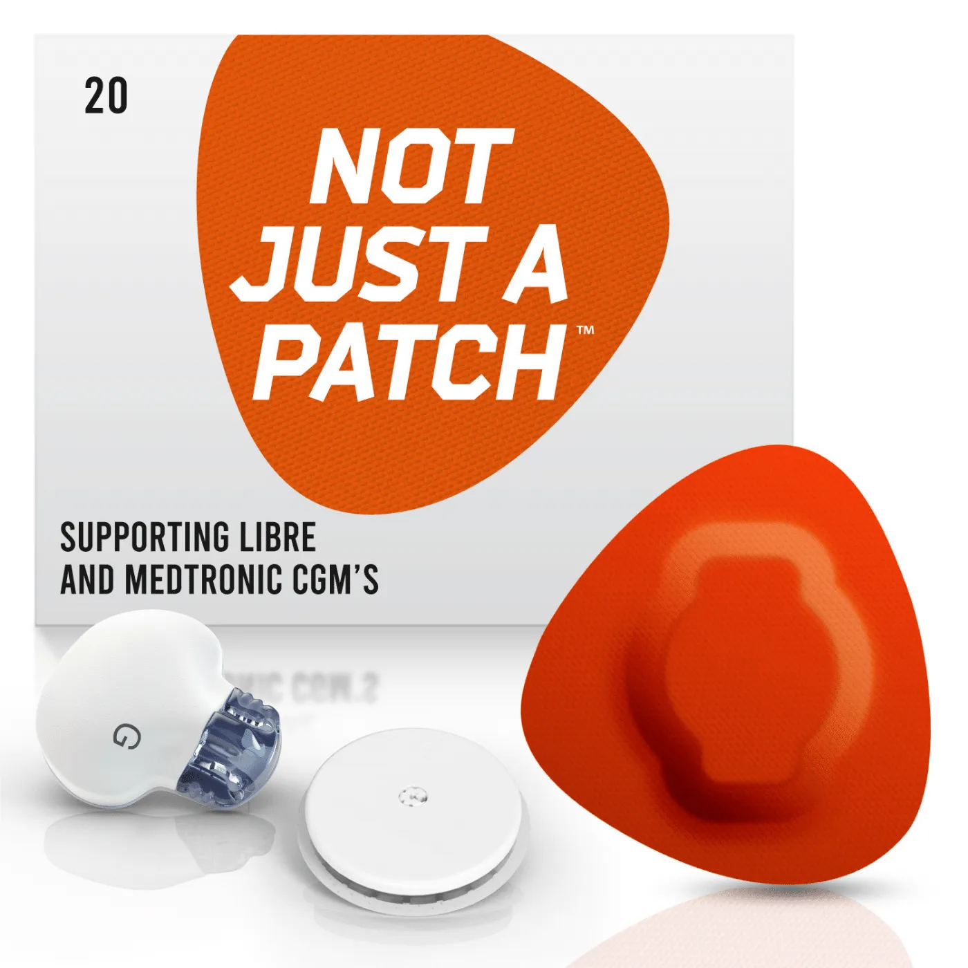 NJaP CGM Patches Freestyle Libre   Medtronic Guardian 20pk