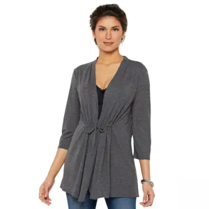 NWT Rhonda Shear Womens Tie-Front Wrap. 699669 Large