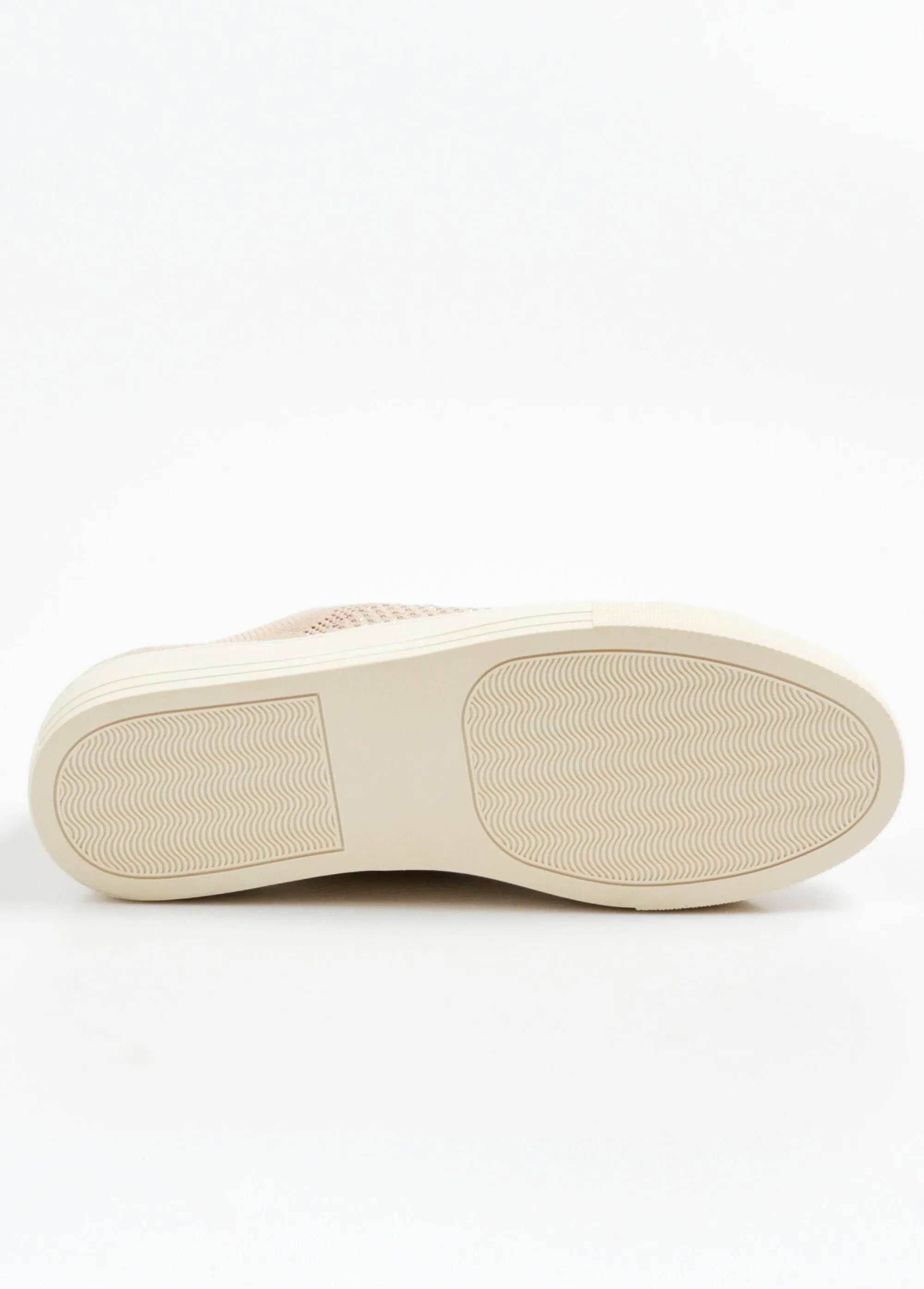 Openwork mesh sneakers with laces