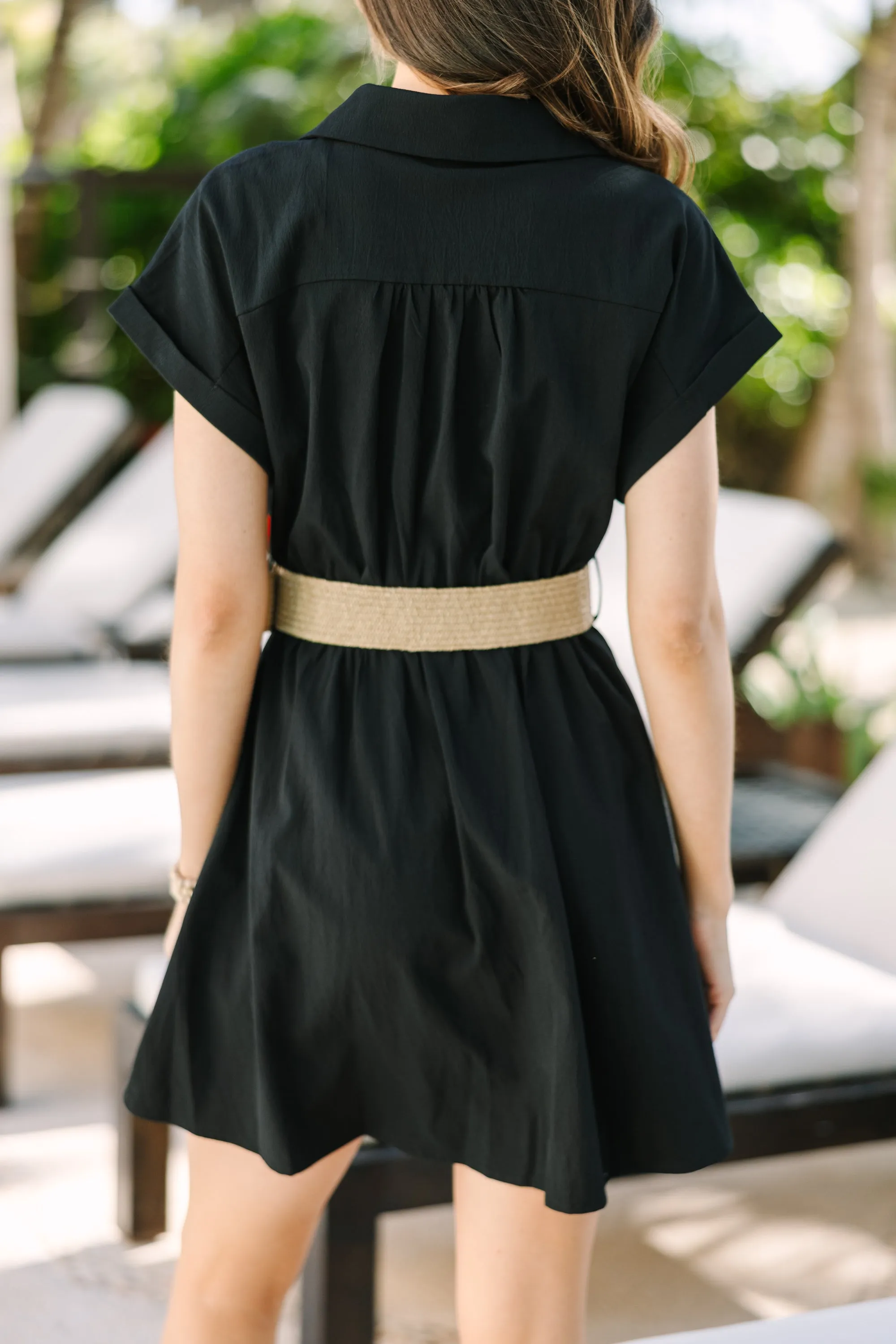 Out For The Day Black Dress