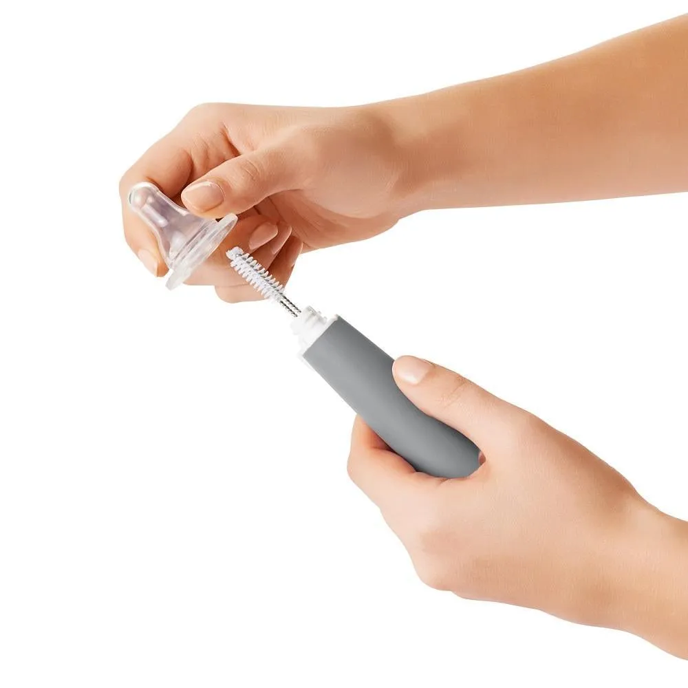 Oxo Tot Bottle Brush With Stand (Grey)