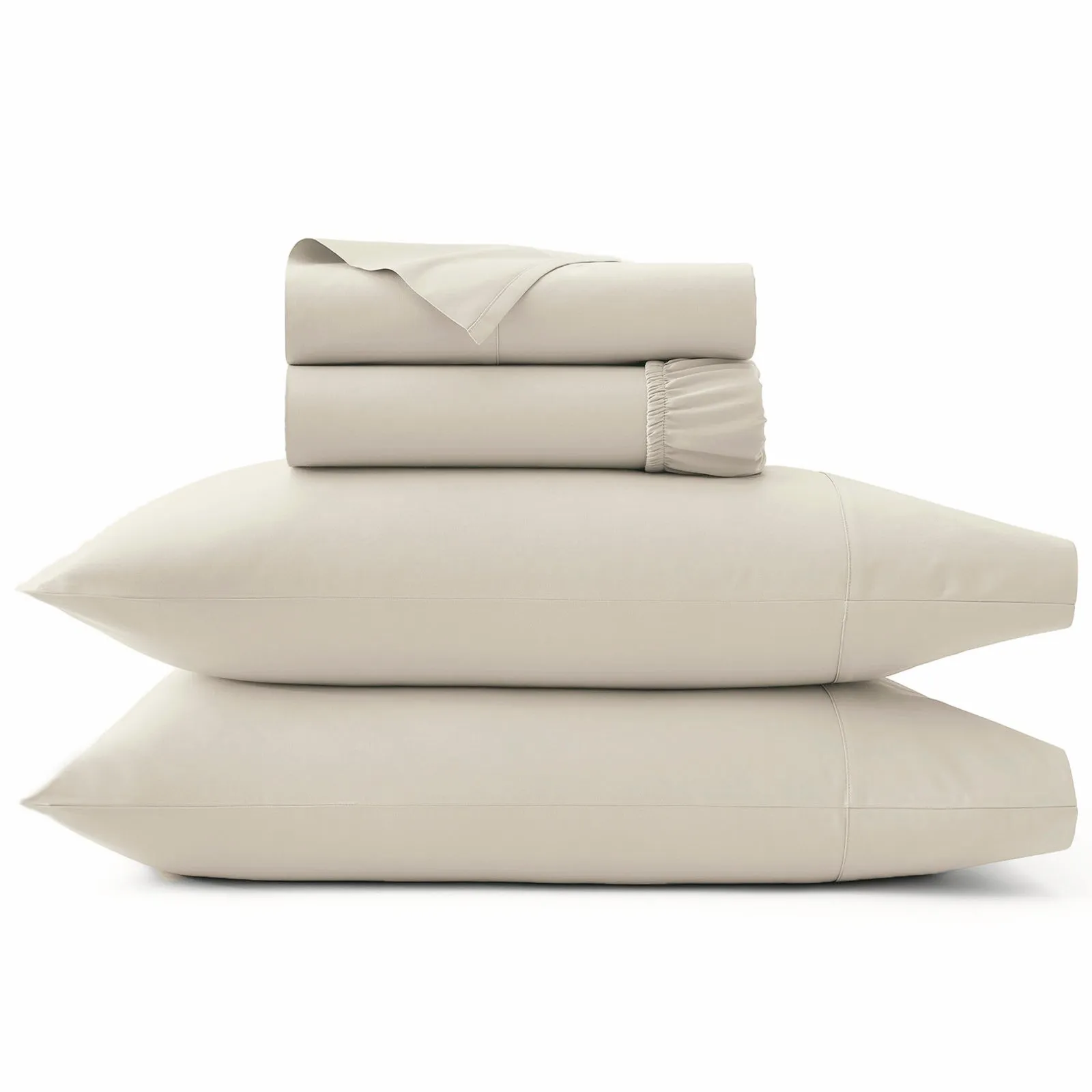 Park Avenue 500 Thread Count Natural Cotton Sheet Set - Ivory