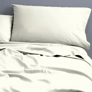 Park Avenue 500 Thread Count Natural Cotton Sheet Set - Ivory