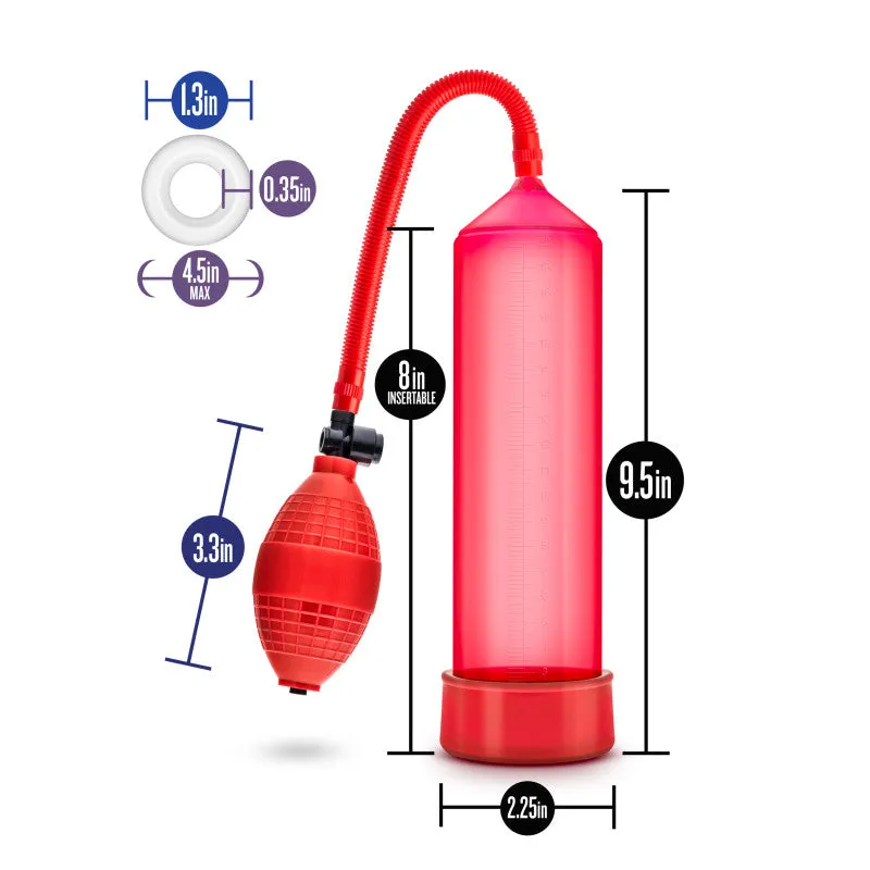 Performance VX101 Male Enhancement Pump - Red