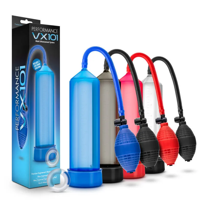 Performance VX101 Male Enhancement Pump - Red