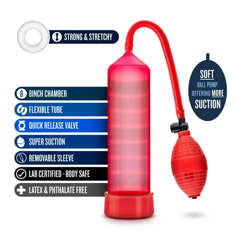 Performance VX101 Male Enhancement Pump - Red