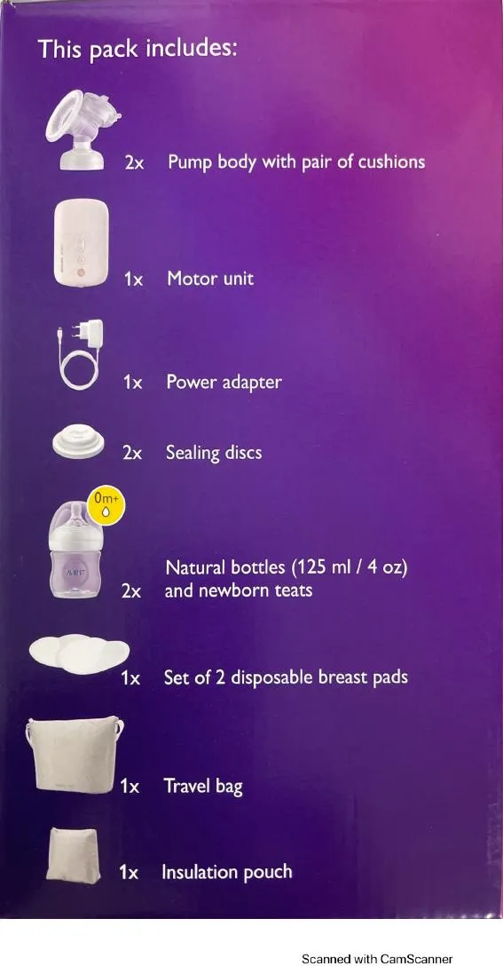 Philips Avent Double Electric Breast Pump