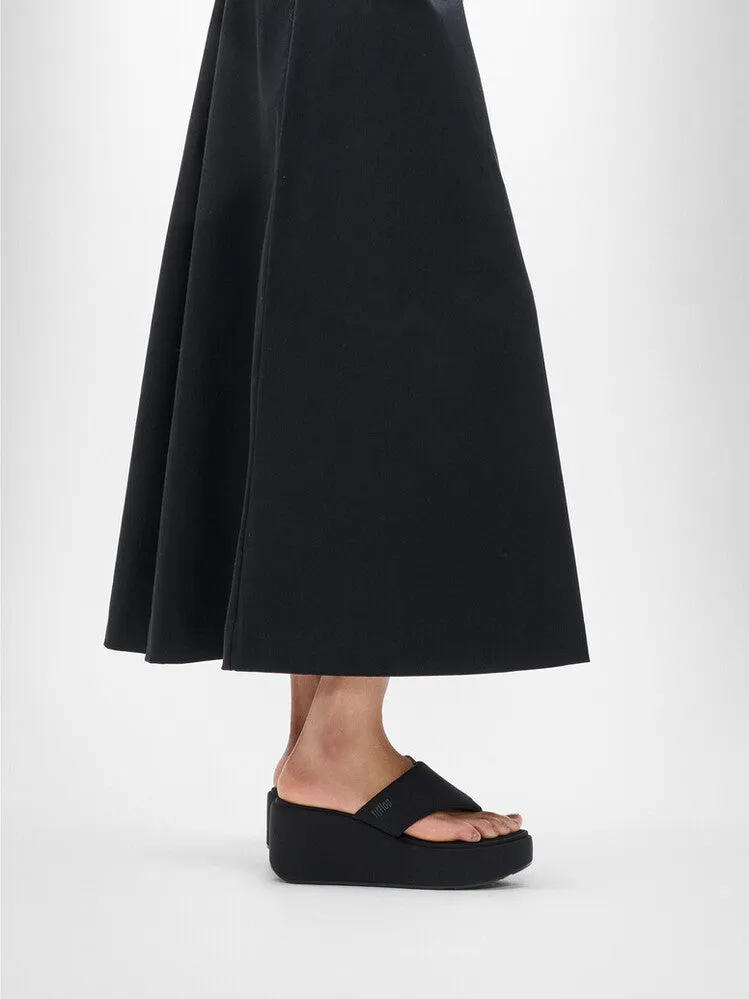 PLATFFORMS Wedge Toe-Post Sandals