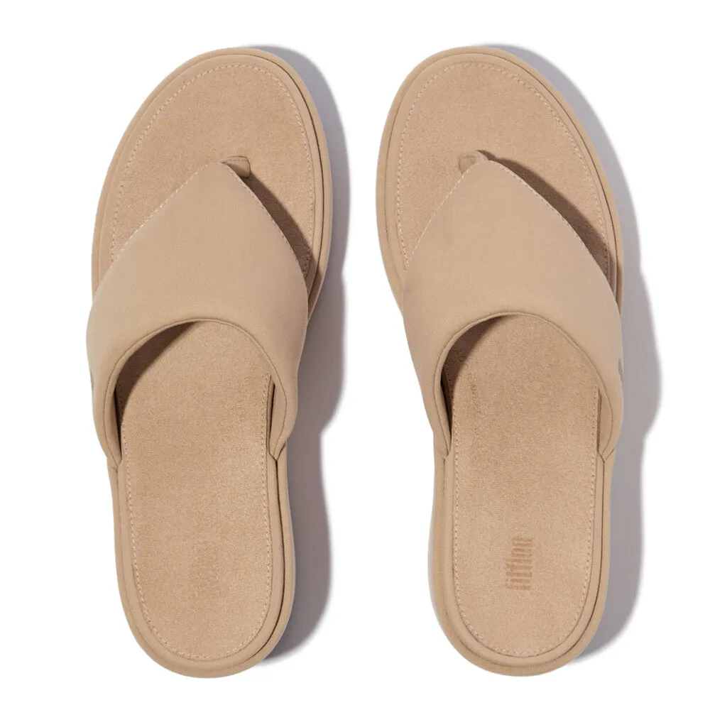 PLATFFORMS Wedge Toe-Post Sandals