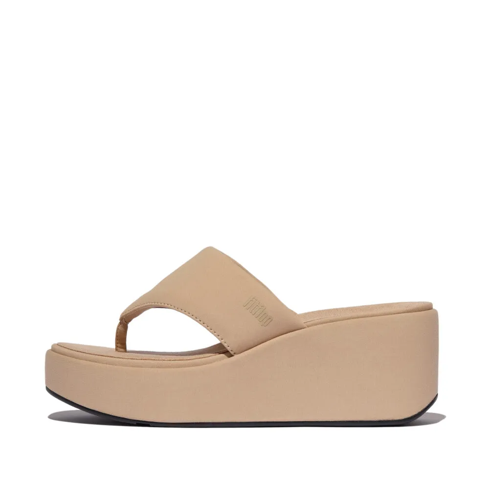 PLATFFORMS Wedge Toe-Post Sandals