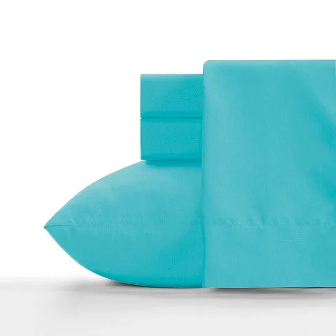 Premier Bamboo Essence 2000 Wrinkle Free, Fade Resistant Deep Pocket Sheet Set! Fits Mattresses Up To 16 Inches! Teal, Full/Double!