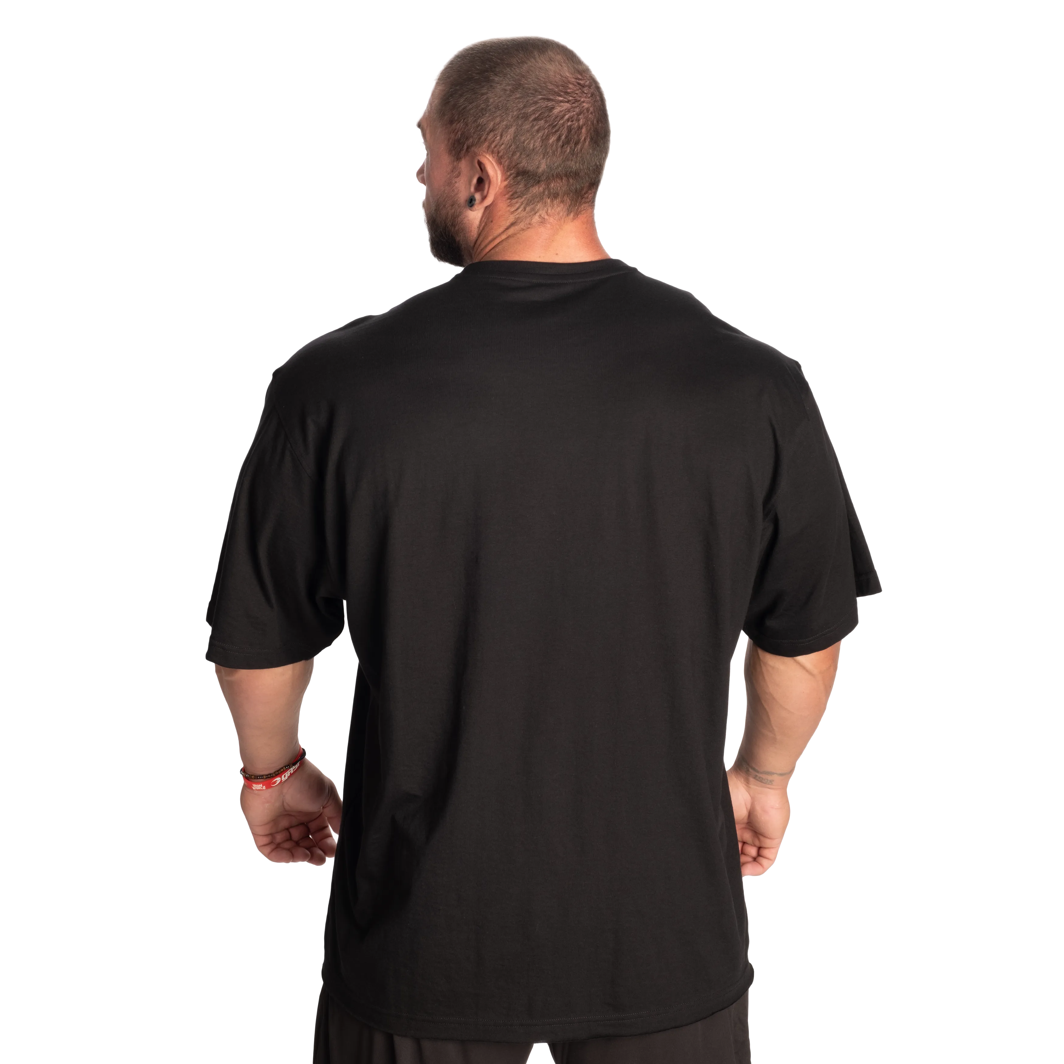 Pump Cover Iron Tee, Black/Flame