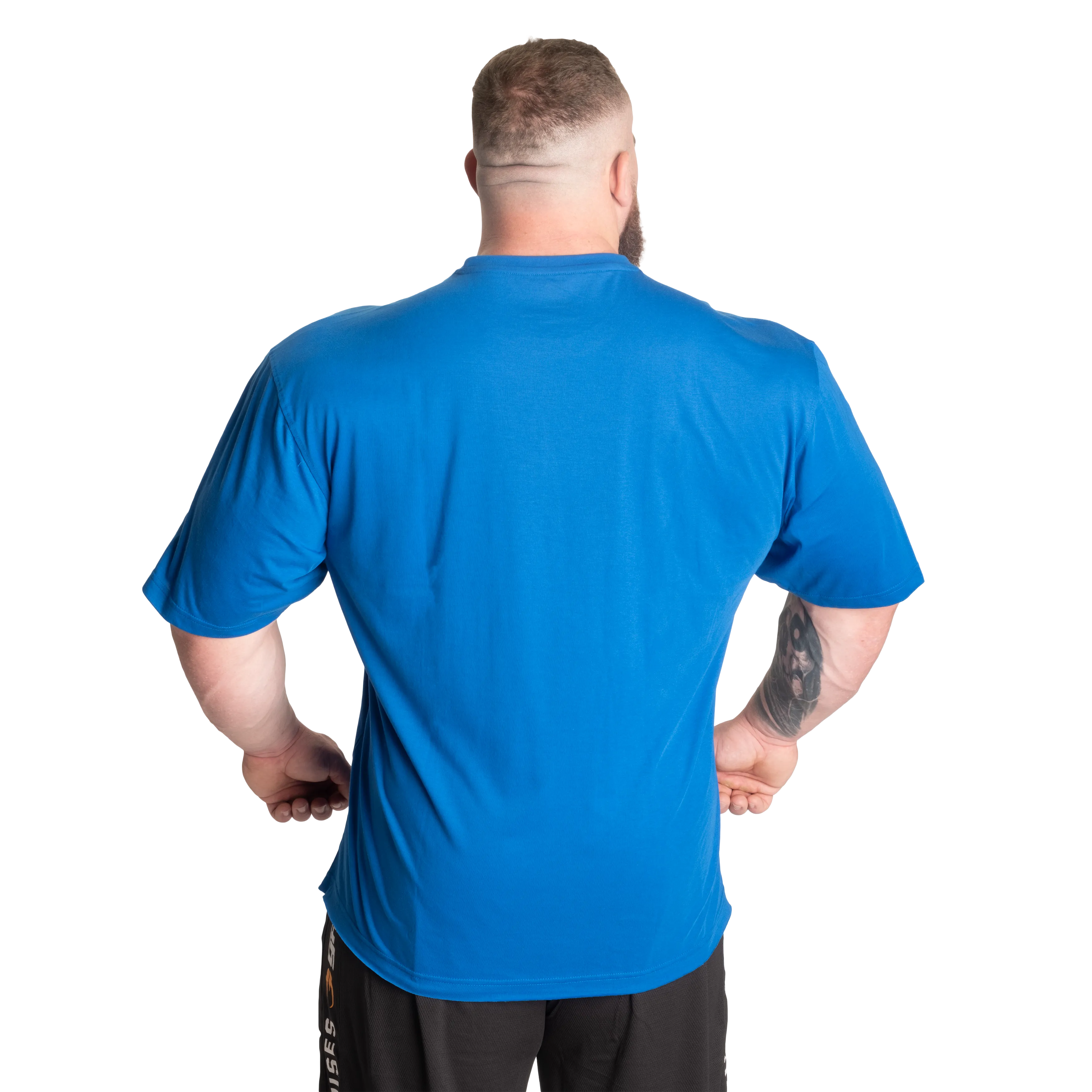 Pump Cover Iron Tee, Cobalt Blue
