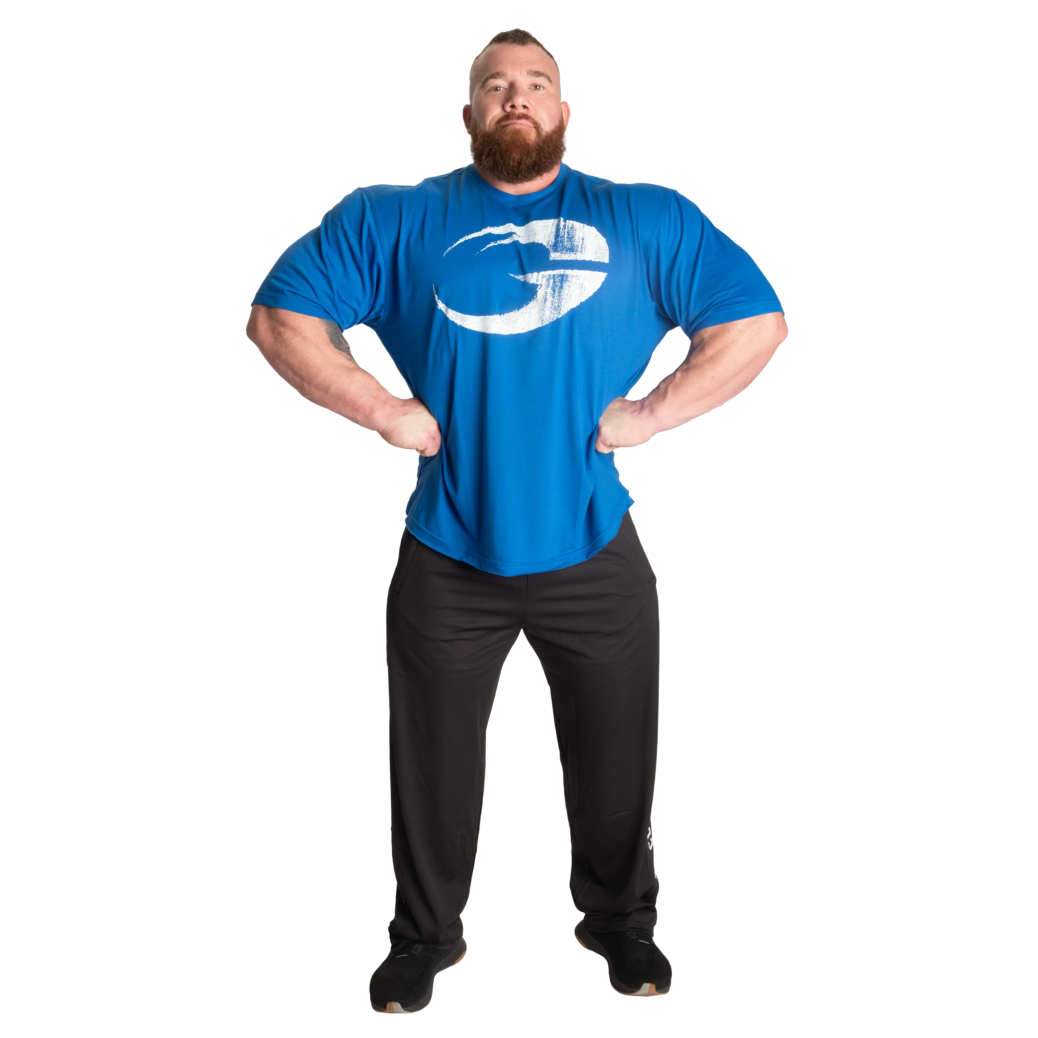 Pump Cover Iron Tee, Cobalt Blue
