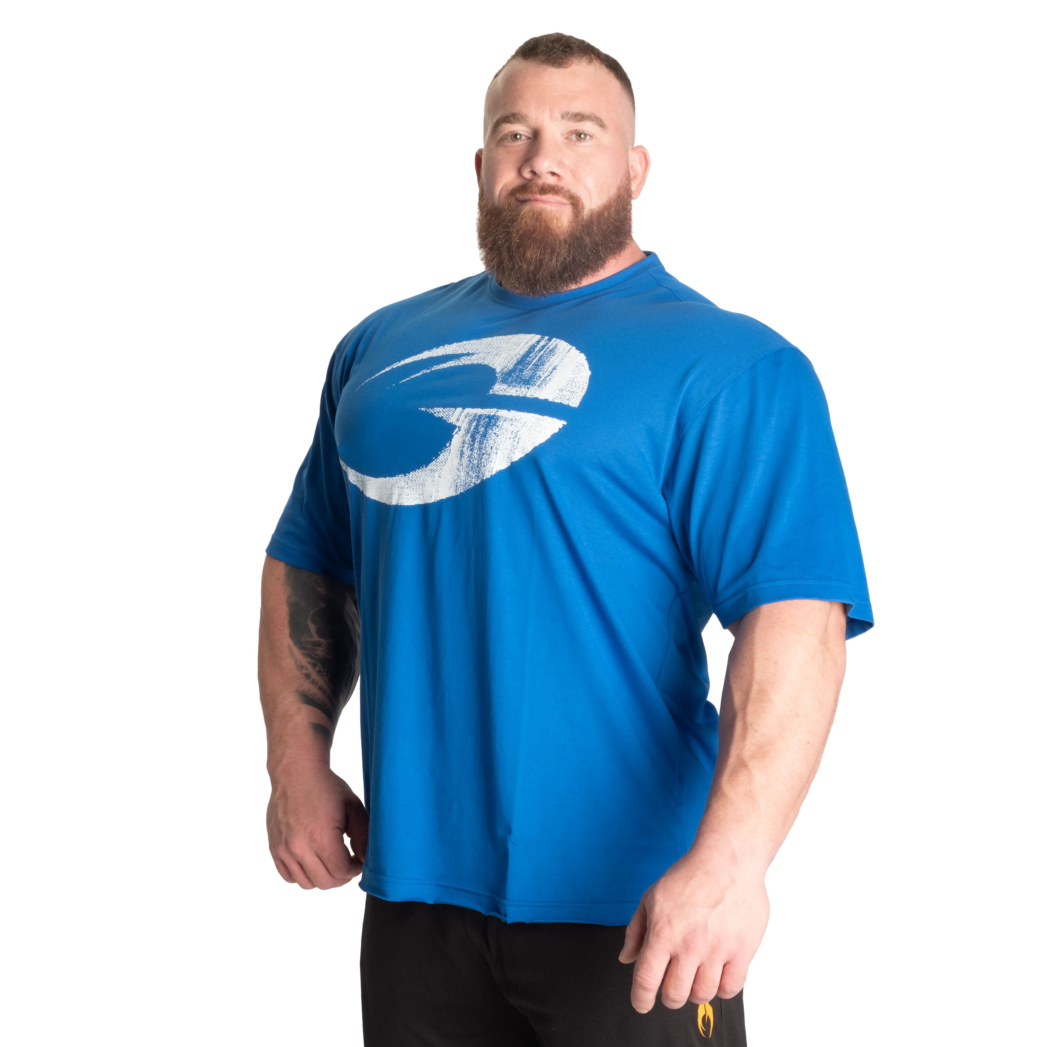 Pump Cover Iron Tee, Cobalt Blue