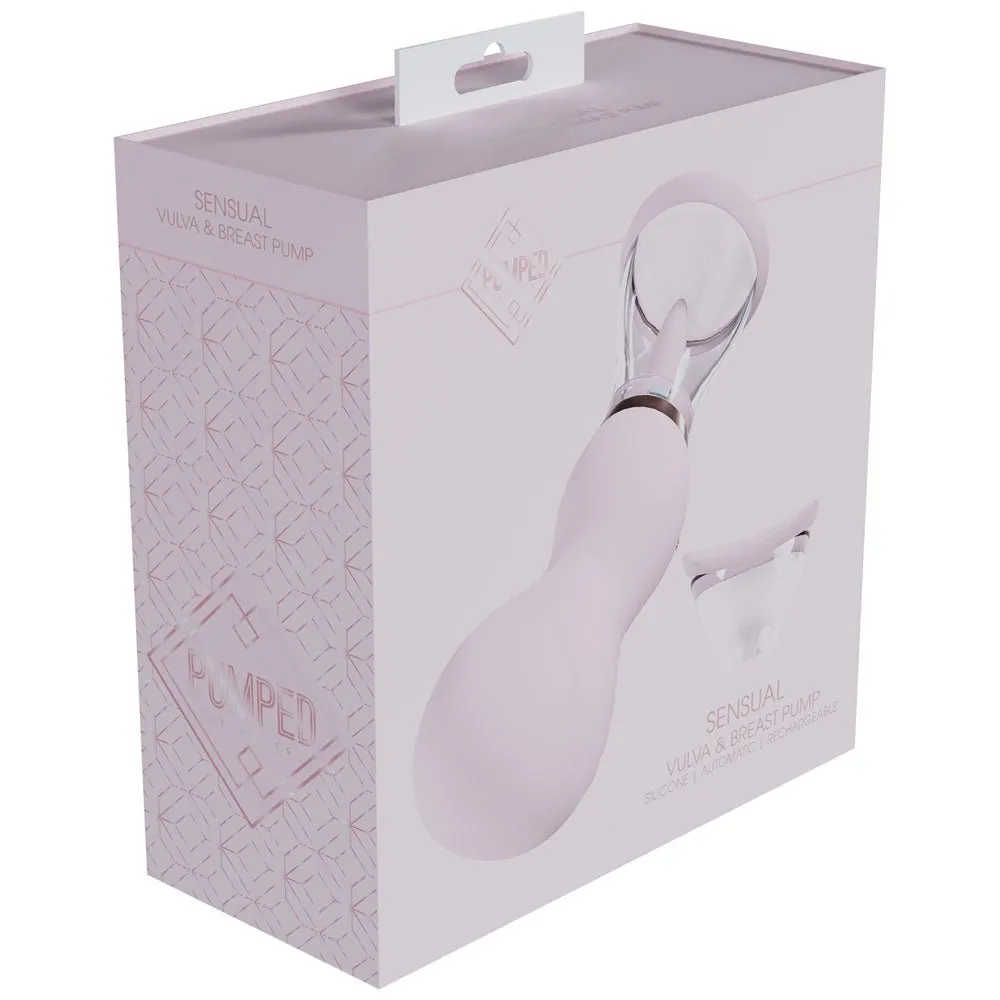 Pumped Sensual Auto Vulva & Breast Pump - Pink