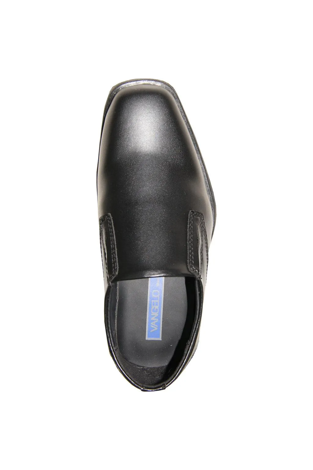 "Andrew" Kids Black Dress Shoes