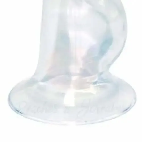 Rimba Clear Glass Nipple Erector Bulb Pump, Large