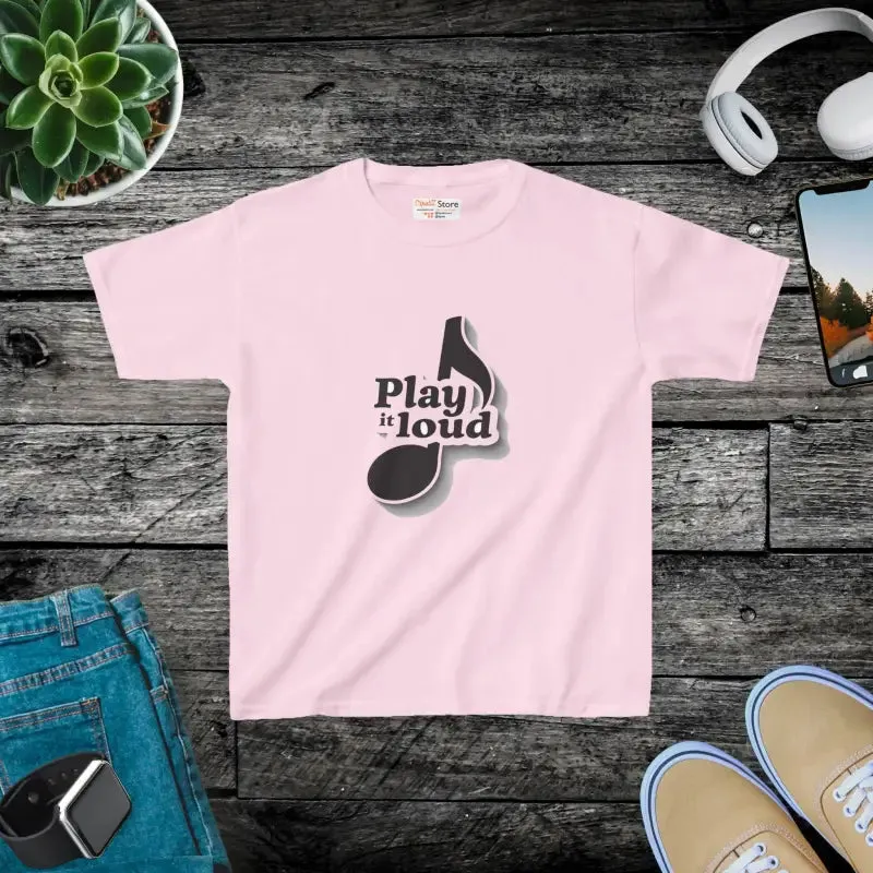 Rocking Kids Music Theme Tee