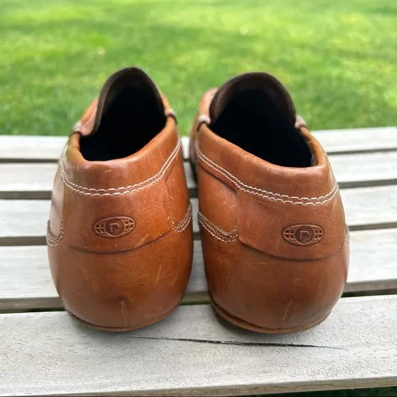 Rockport I. Travel Brown Leather Loafer Slip-on Size 10