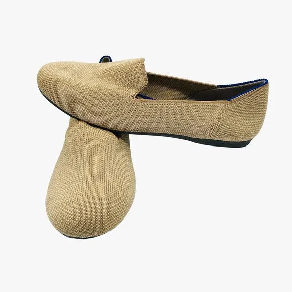 Rothy’s Gold Metallic Loafer Girls Size K1 NEW