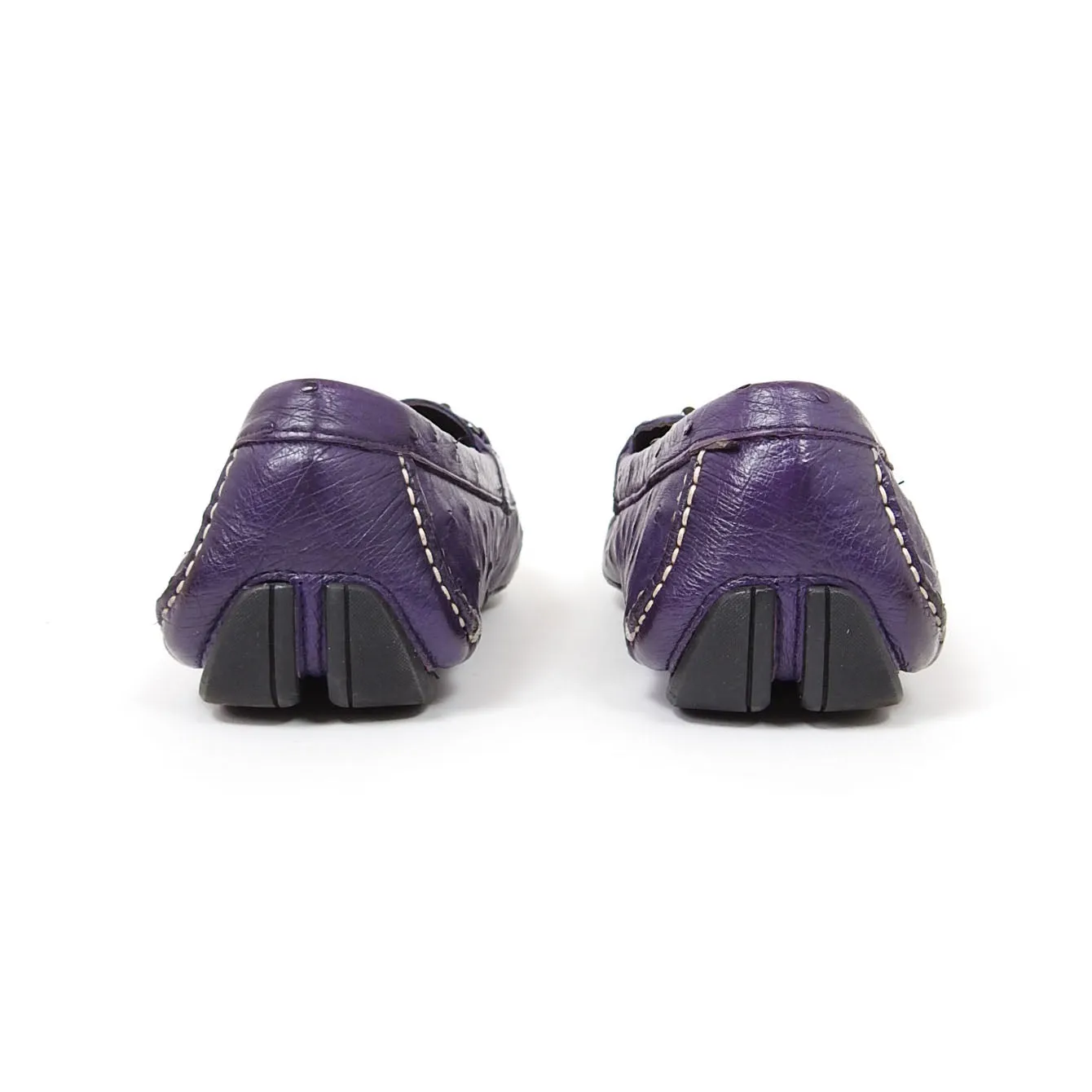 Salvatore Ferragamo Ostrich Loafer Size 10.5