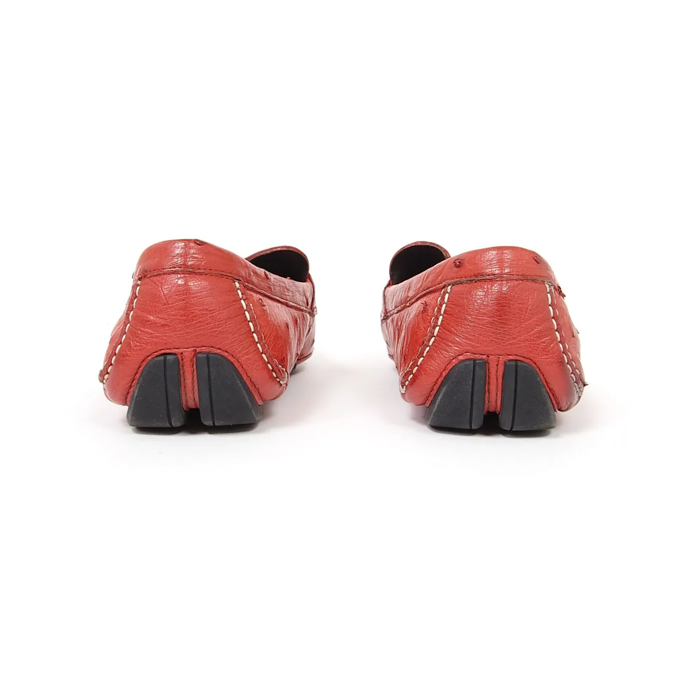 Salvatore Ferragamo Ostrich Loafer Size 10.5