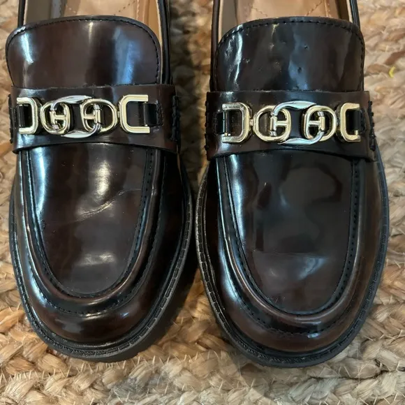Sam Edelman Size 7 Brown Chunky Teagan Loafer