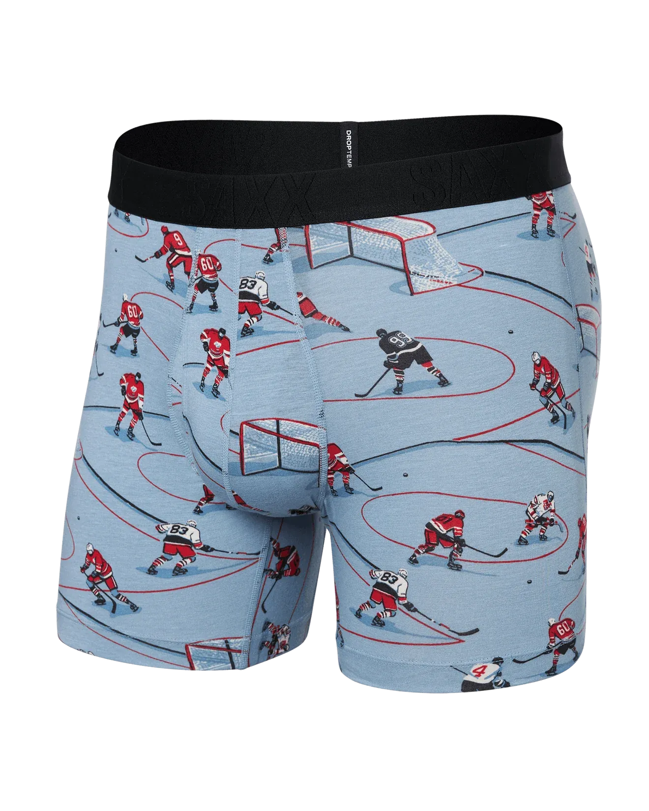 Saxx Droptemp™ Cooling Cotton Underwear - Hockey Heroes-Dusty Blue