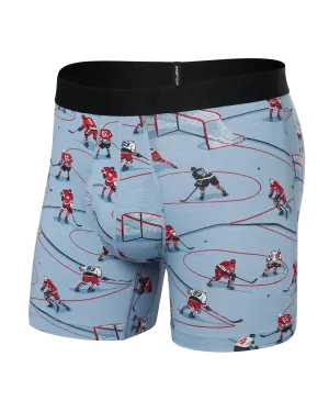Saxx Droptemp™ Cooling Cotton Underwear - Hockey Heroes-Dusty Blue