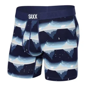 Saxx Ultra Soft BB Fly Go With The Floe - Navy