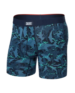 Saxx Vibe XTRA Underwear - Sharks And Minnows-Dark Ink