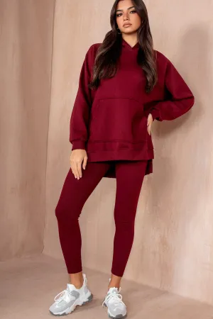Scottie Burgundy Co Ord
