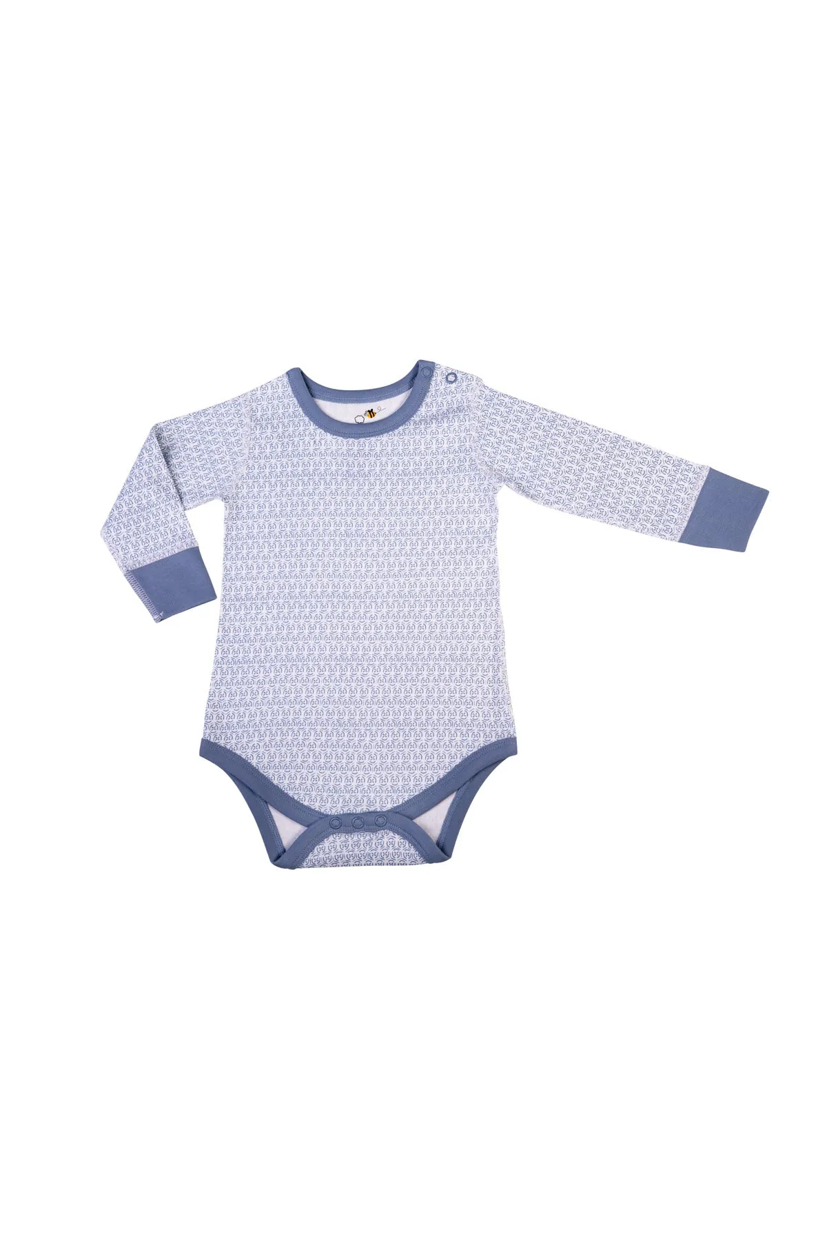 Set of Baby Unisex Organic LS Bodysuits (3 Piece Set)