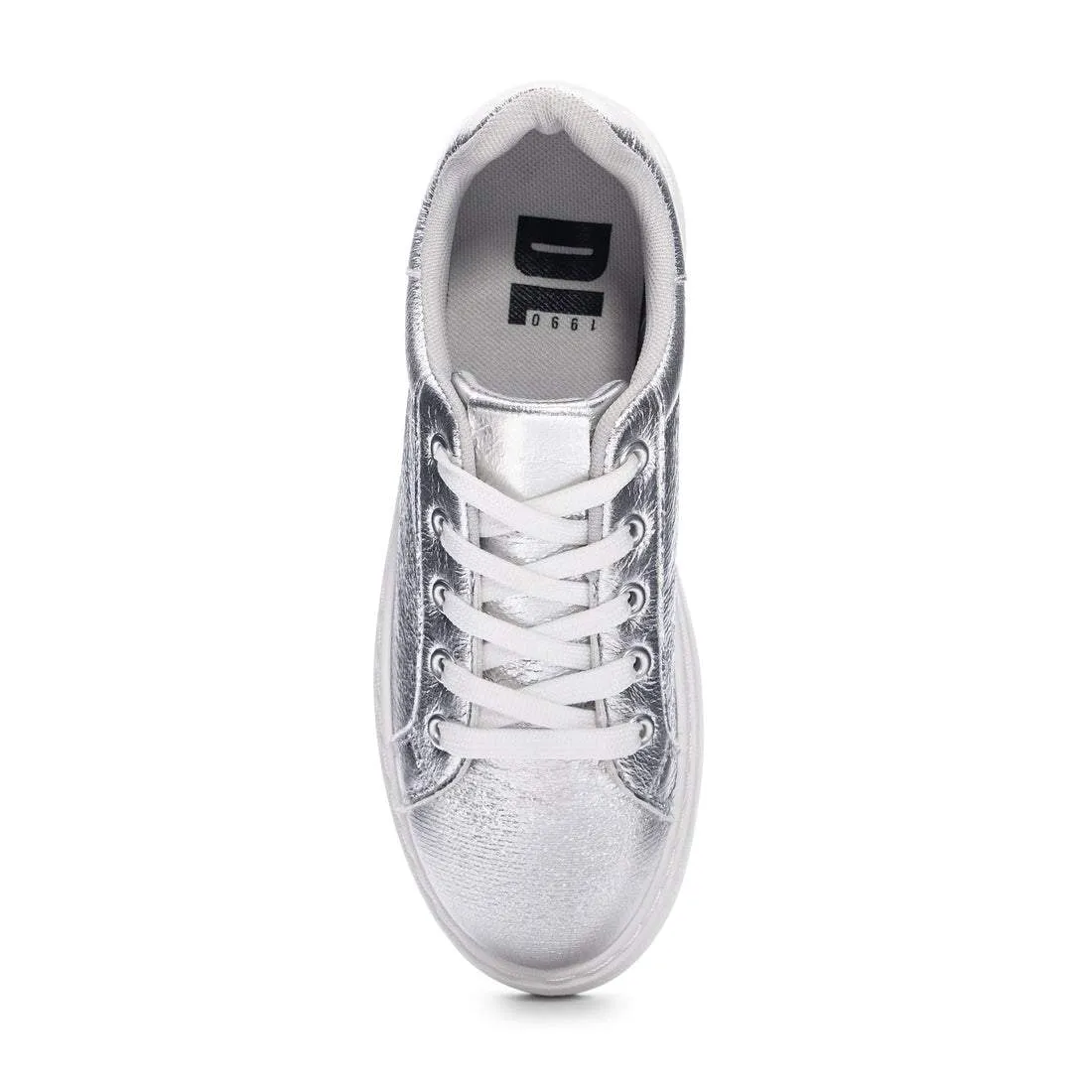 Set the Record Straight Metallic Sneaker
