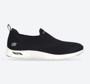 Skechers 104164 Arch Fit Refine Don't Go Sneakers für Damen mit weiter Passform - Schwarz