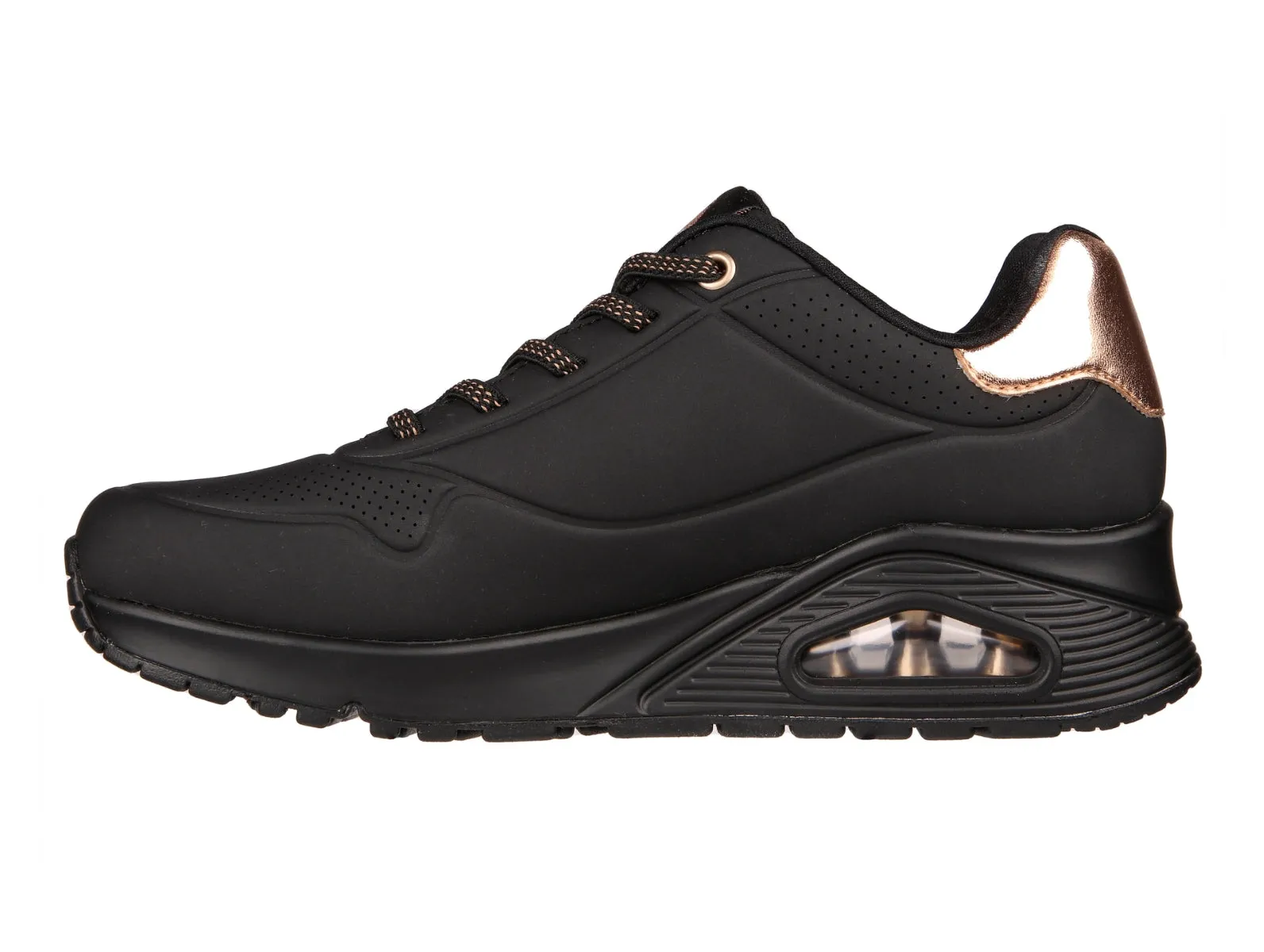 Skechers 155196 Street™ Uno Shimmer Away - Black Gold