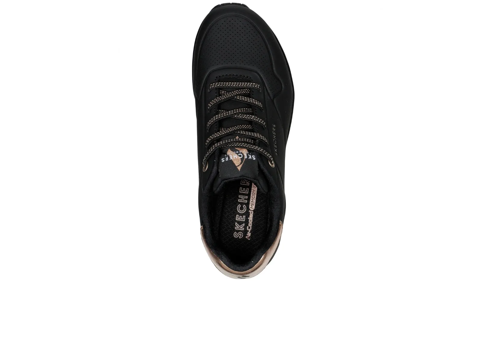 Skechers 155196 Street™ Uno Shimmer Away - Black Gold