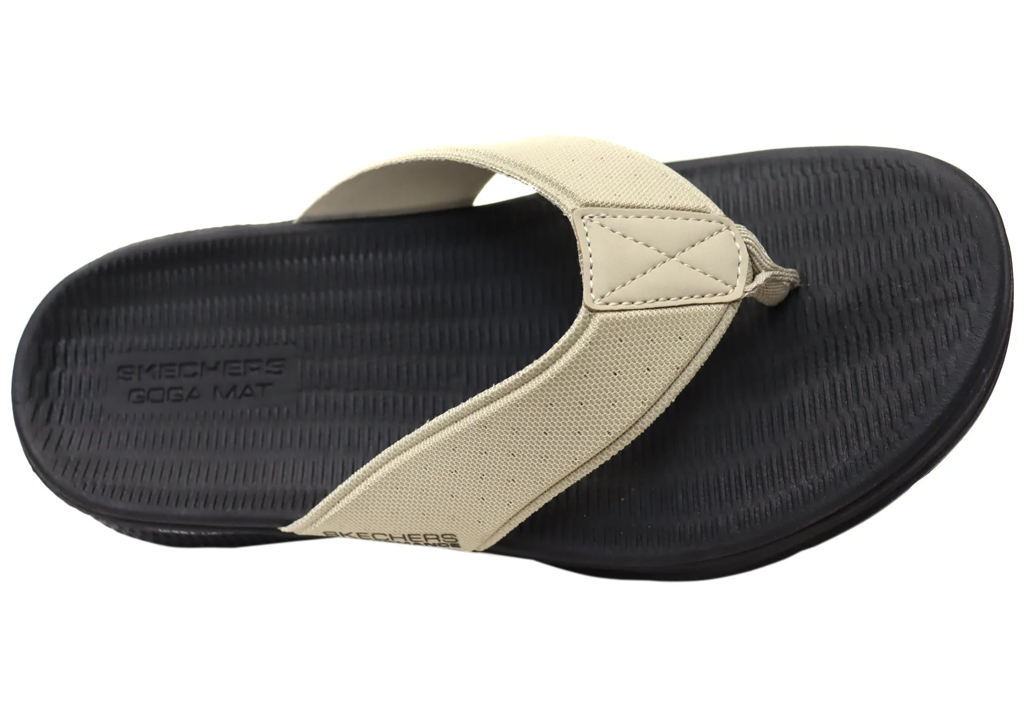 Skechers Mens GO Consistent Penthouse Comfortable Thongs Sandals