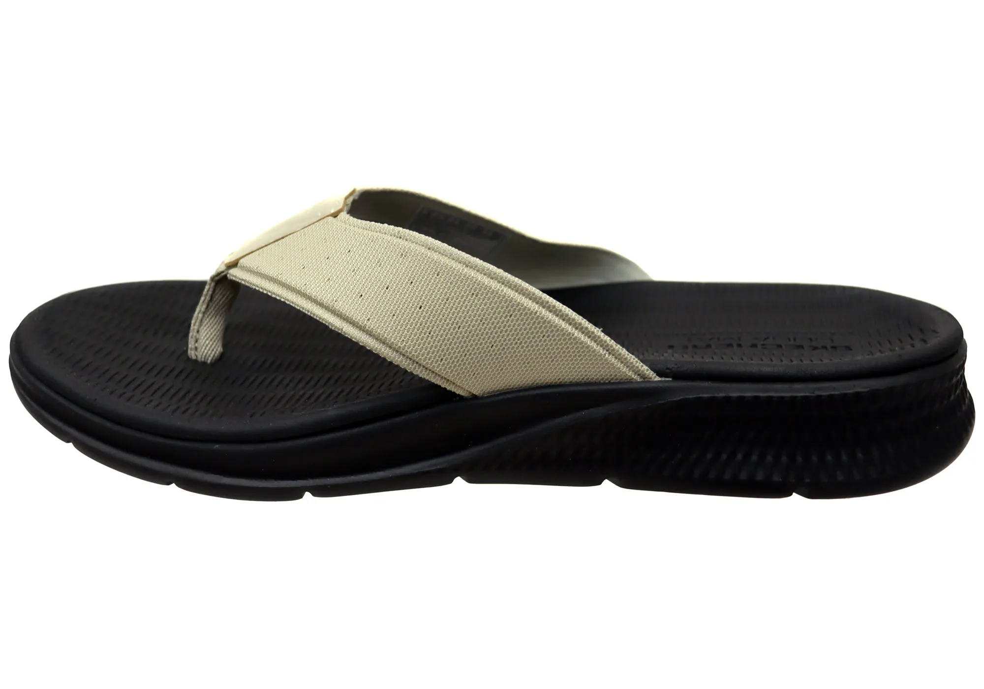 Skechers Mens GO Consistent Penthouse Comfortable Thongs Sandals