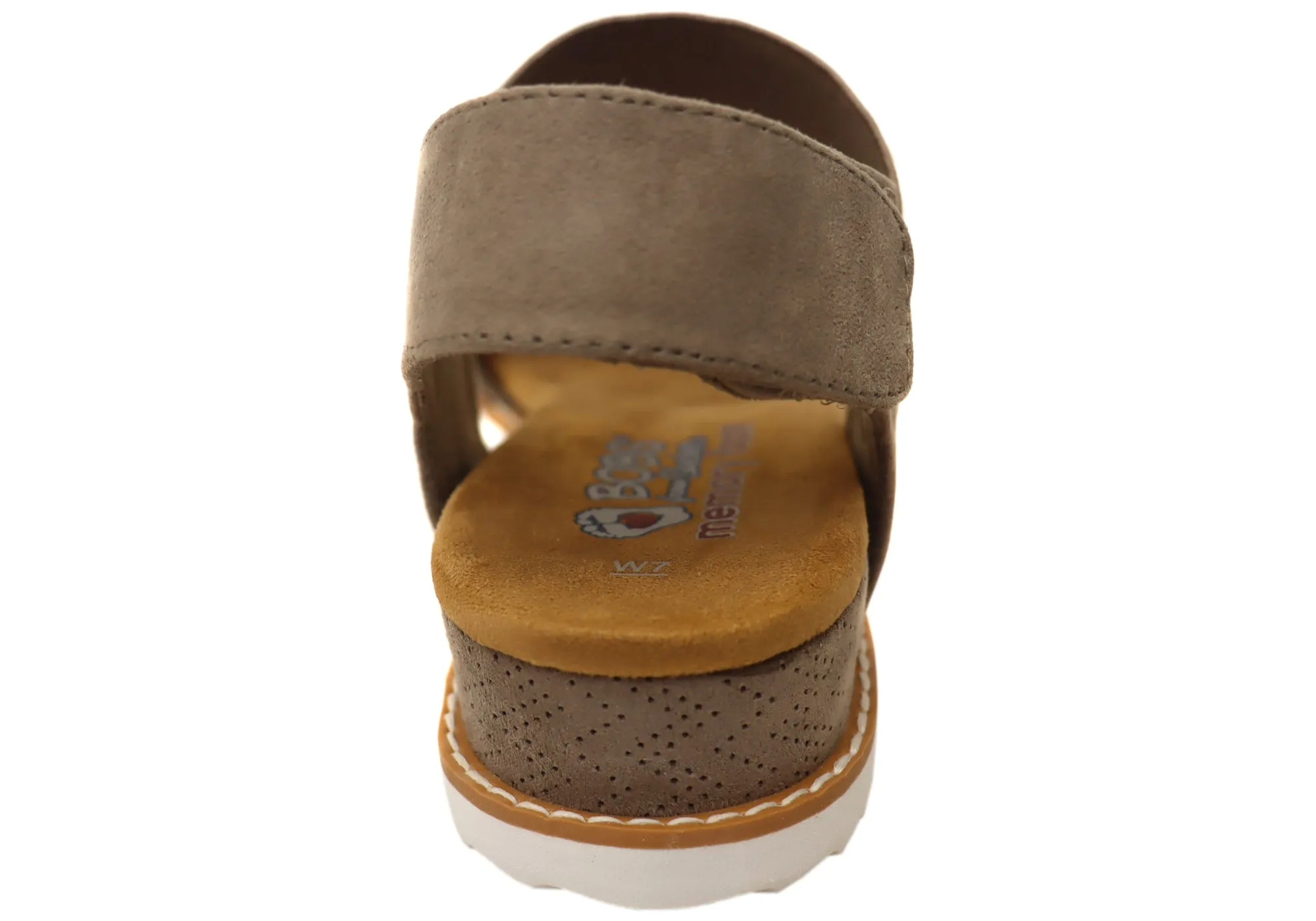 Skechers Womens Bobs Desert Kiss Memory Foam Footbed Sandals
