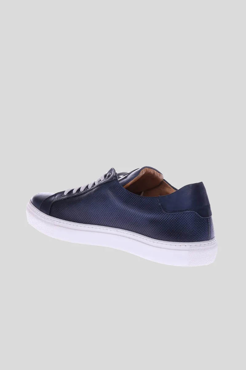 Sneaker Microf Crust - Blu