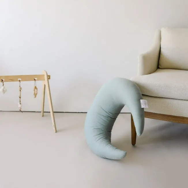 Snuggle Me Organic Feeding and Support Pillow-Slate