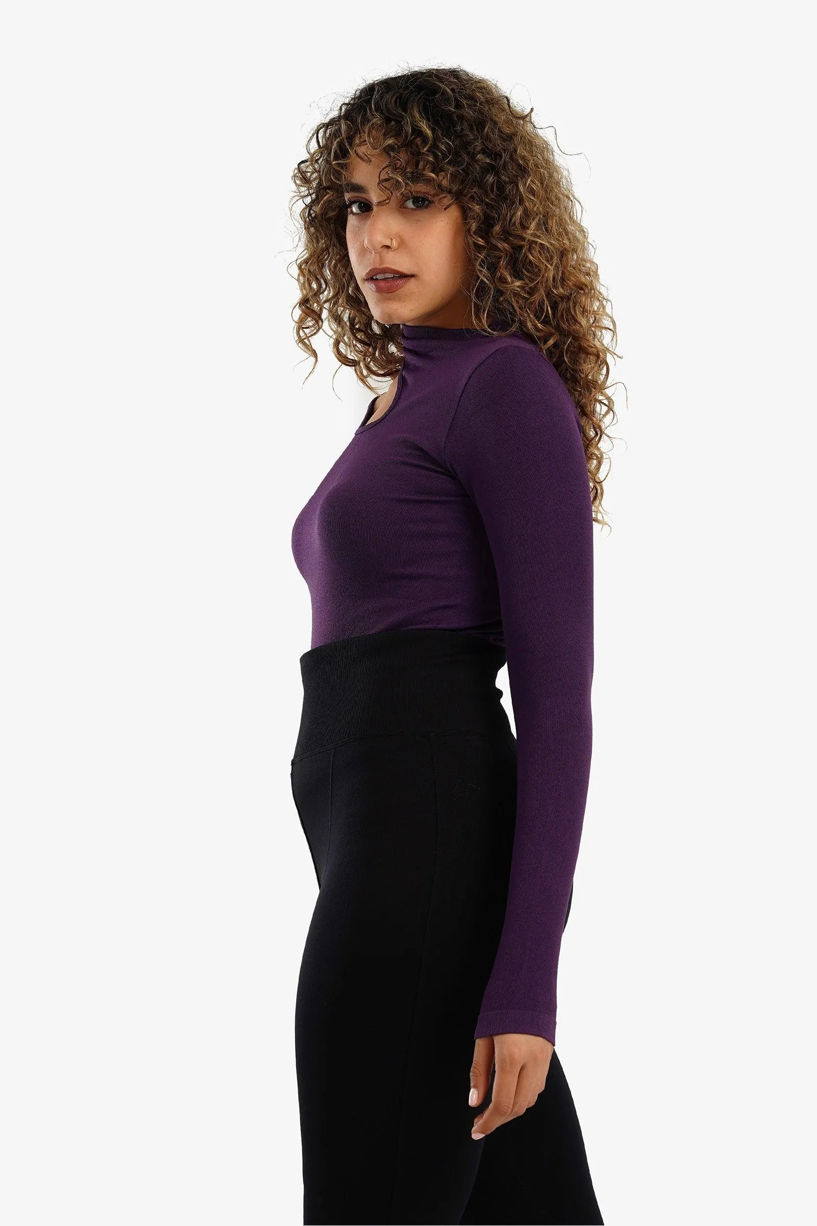 Solid Front Cut Out Top