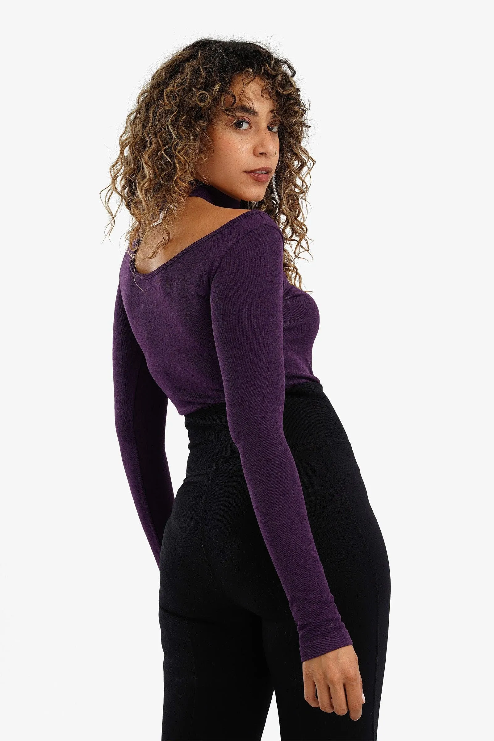 Solid Front Cut Out Top